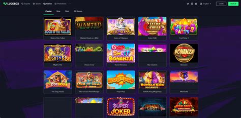 Luckbox casino app